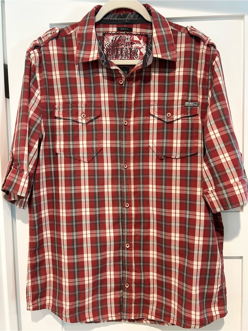 Buffalo David Bitton Plaid Button-Down Shirt